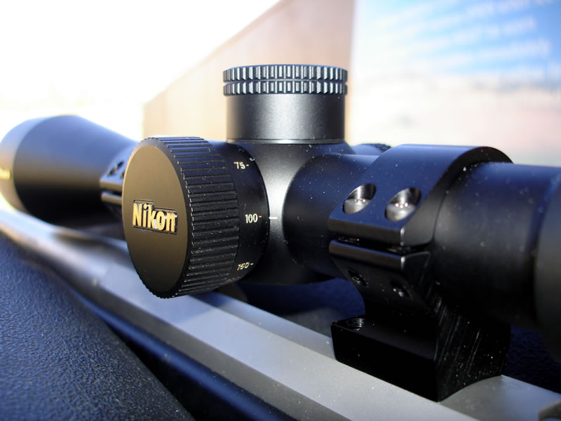 Adjustable Objective on the Nikon Monarch 4-16xSF BDC Rifle Scope