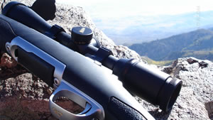 Browning X-Bolt on Cliff while Mule Deer Hunting in 2010 Wallpaper