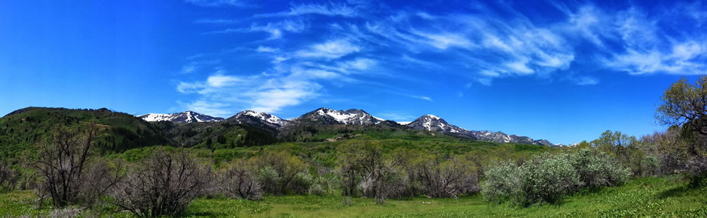 Galaxy S3 Panorama of Mountains