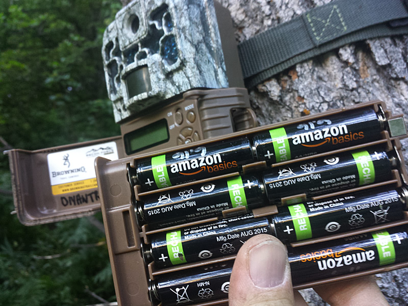 Browning Trail Camera with rechargeable batteries