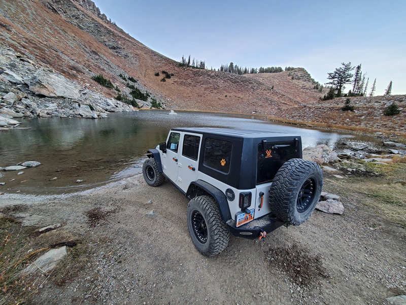 Smith Creek Lakes with my Jeep JK.