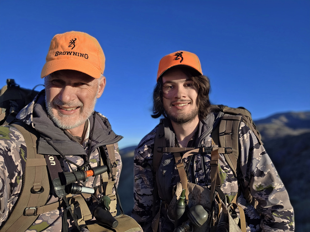 Selfie hunting for cow elk on Durst Mtn.